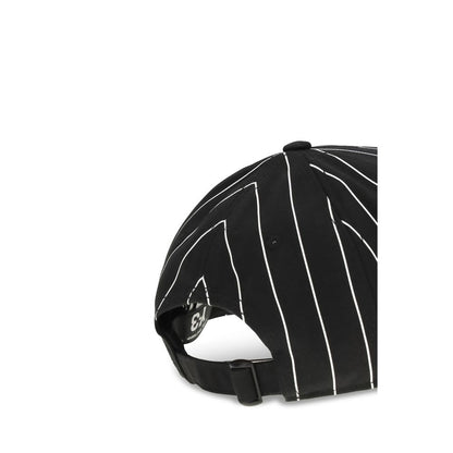 Cappellino Y-3 in poliestere nero