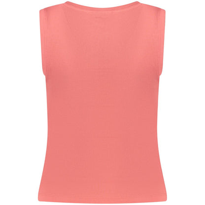 Canotta da donna Tommy Hilfiger in cotone rosa