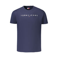 T-shirt Tommy Hilfiger bleu en coton pour homme