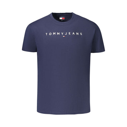 T-shirt Tommy Hilfiger bleu en coton pour homme