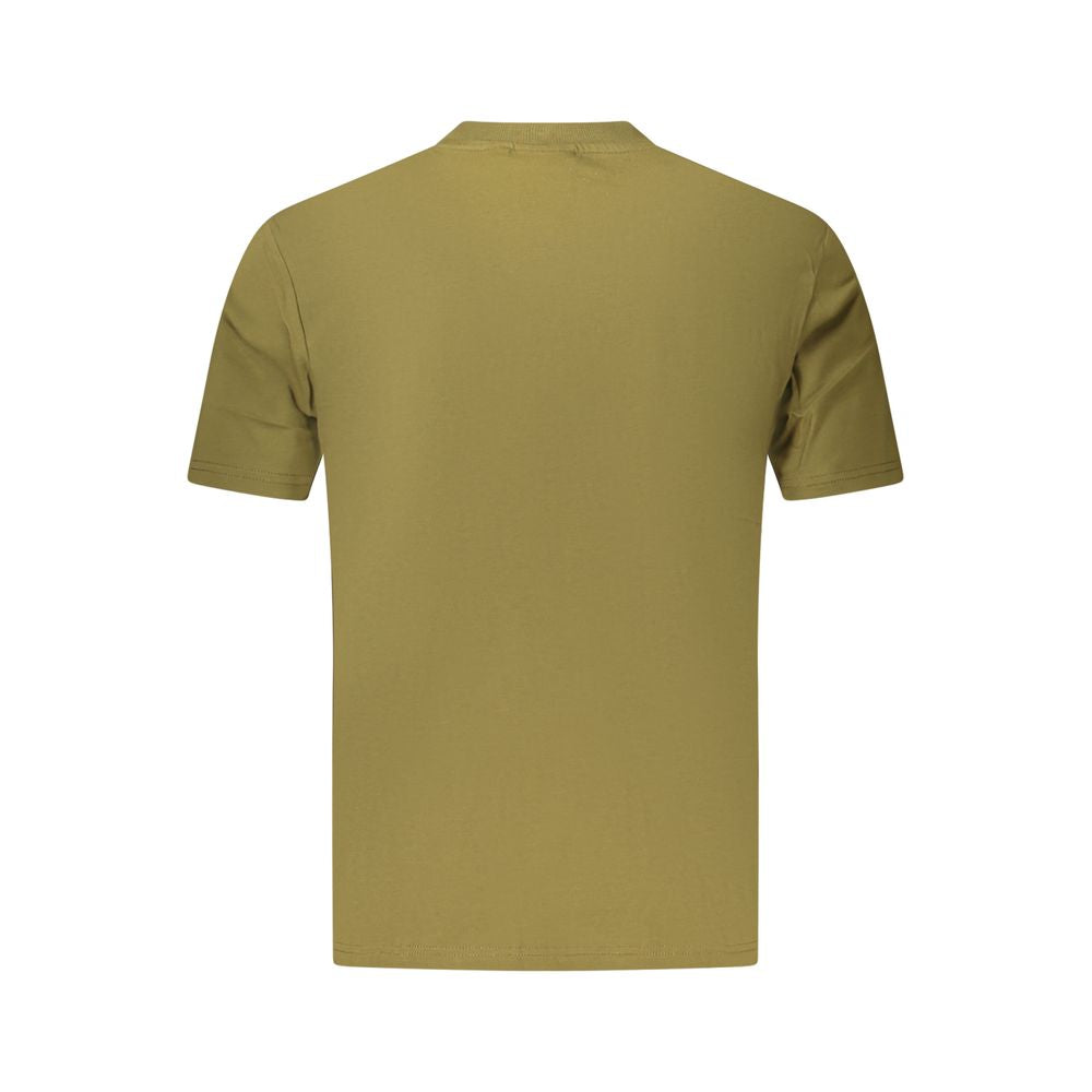 T-shirt da uomo in cotone Napapijri Verde