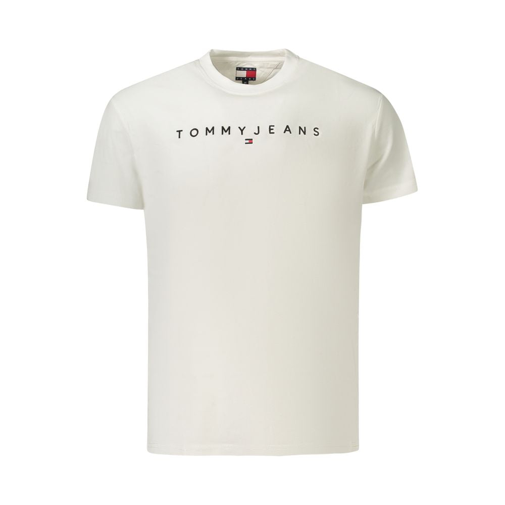 T-shirt Tommy Hilfiger blanc en coton pour homme