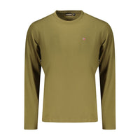 T-shirt in cotone verde da uomo Napapijri