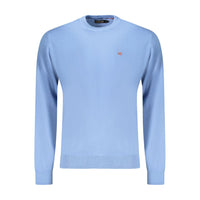 T-shirt da uomo in cotone Napapijri Azzurro
