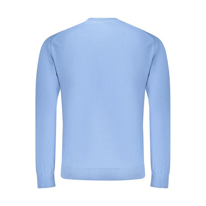 T-shirt da uomo in cotone Napapijri Azzurro