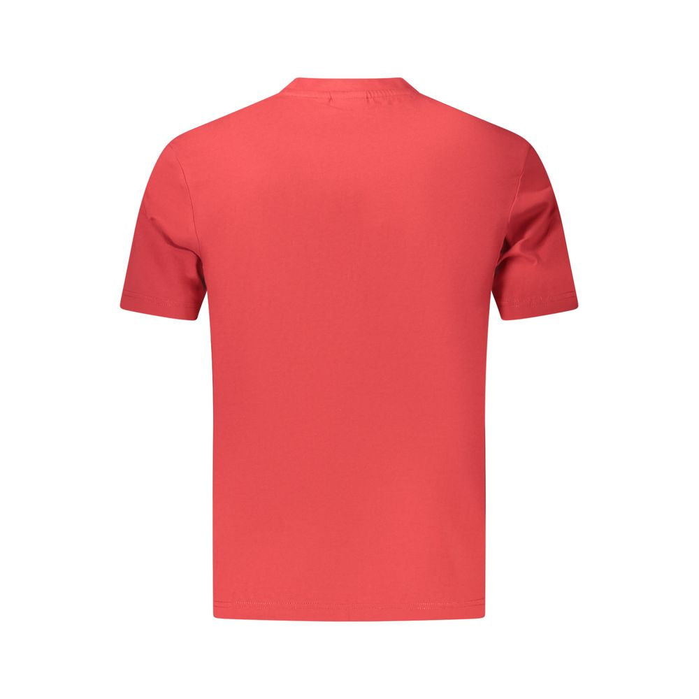 T-shirt Napapijri rouge en coton pour homme