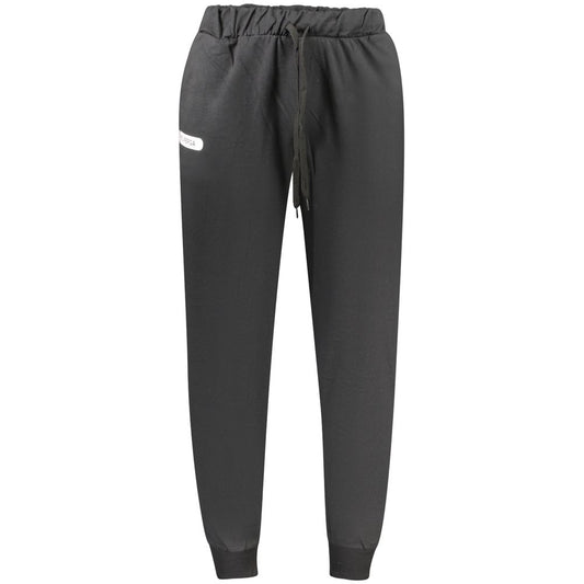 Superga Pantalone da Uomo in Felpa Nero Cotone