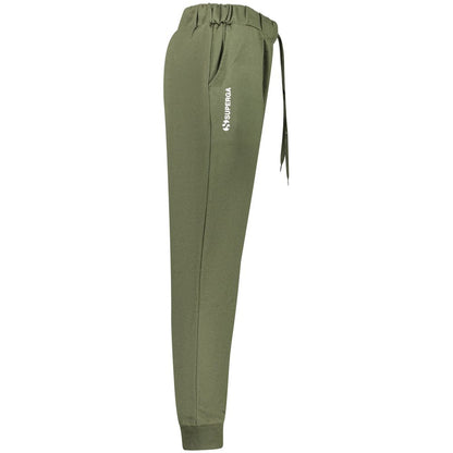 Pantalone della tuta da uomo Superga Verde Cotone
