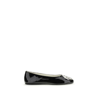 Ballerines Tory Burch en cuir de veau noir Bos Taurus