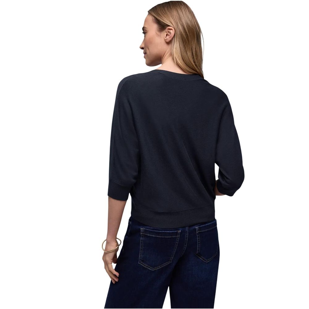 Cardigan bleu en viscose Street One
