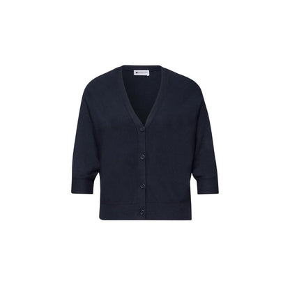Cardigan in viscosa blu Street One