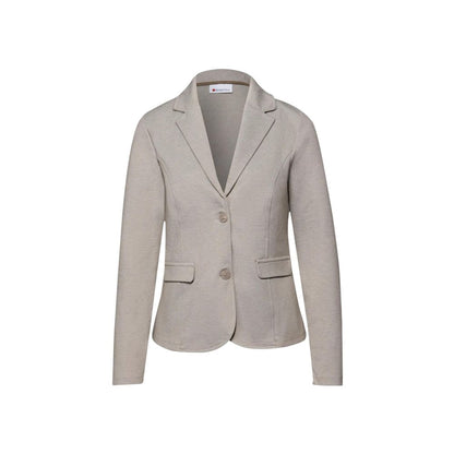 Blazer in poliacrilico beige Street One