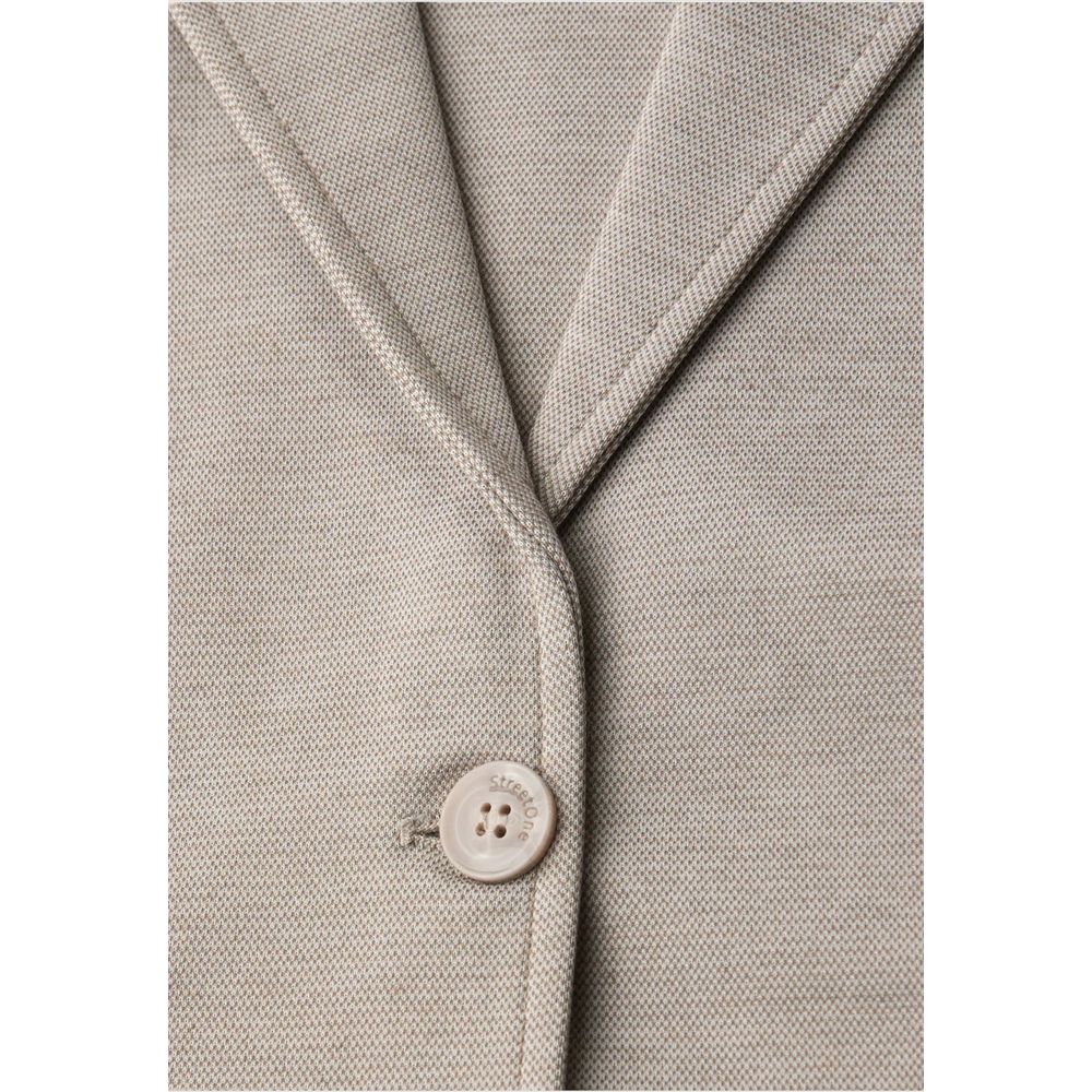 Blazer Street One en polyacrylique beige