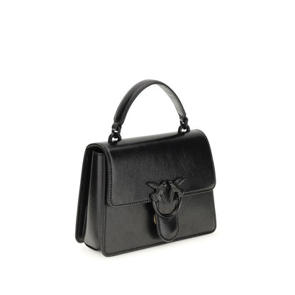 Borsa PINKO in pelle di capra nera