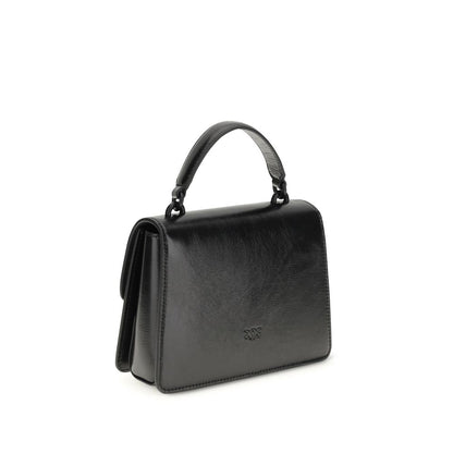 Borsa PINKO in pelle di capra nera