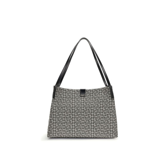 Borsa a Spalla Balmain Nera in Cotone