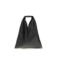 Borsa a mano MM6 in polietilene nero