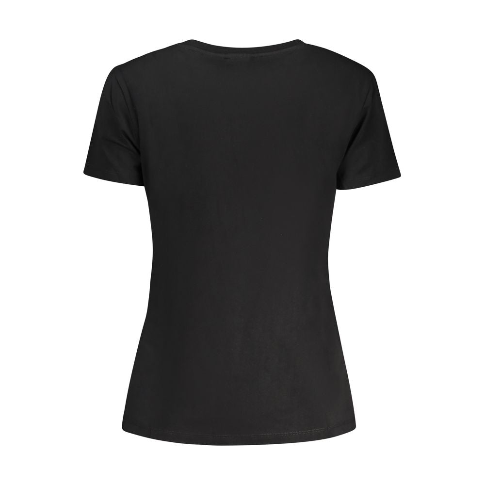 Guess Jeans T-Shirt da donna in cotone nero