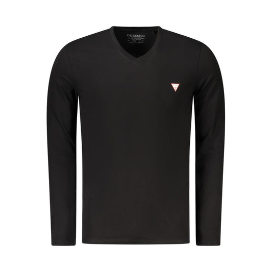 Guess Jeans T-Shirt da uomo in cotone nero