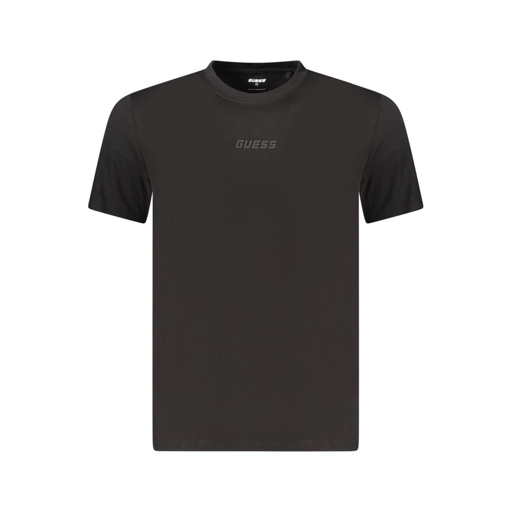 T-shirt homme en coton bio noir Guess Jeans