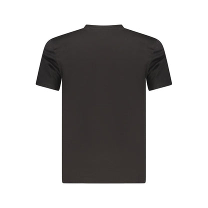 T-shirt homme en coton bio noir Guess Jeans