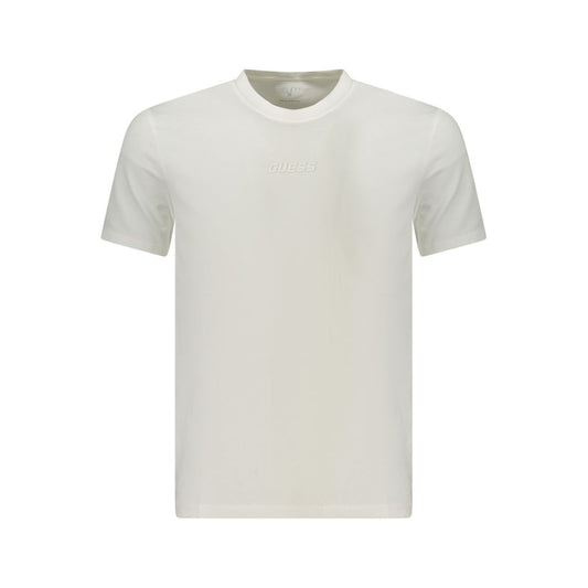 Guess Jeans T-Shirt Uomo Cotone Bianco