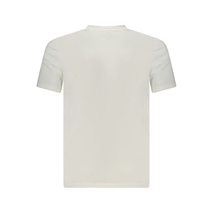 T-shirt Guess blanc en coton pour homme