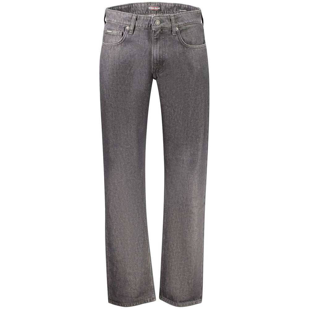 Guess Jeans Nero Jeans da uomo in cotone