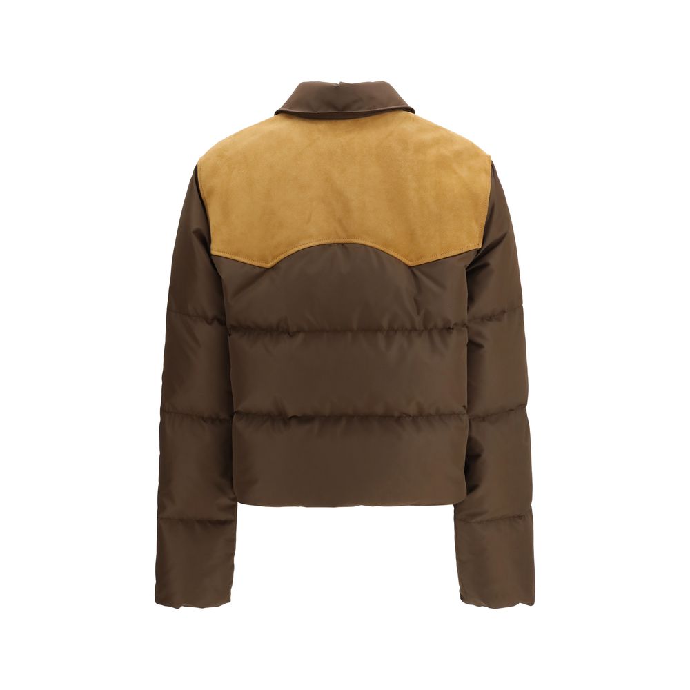 Veste longue marron Miu Miu
