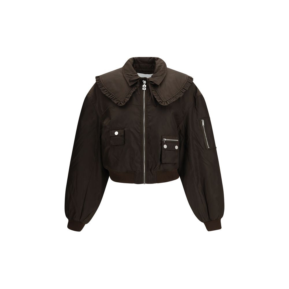 Ganni Polyamide Bomber