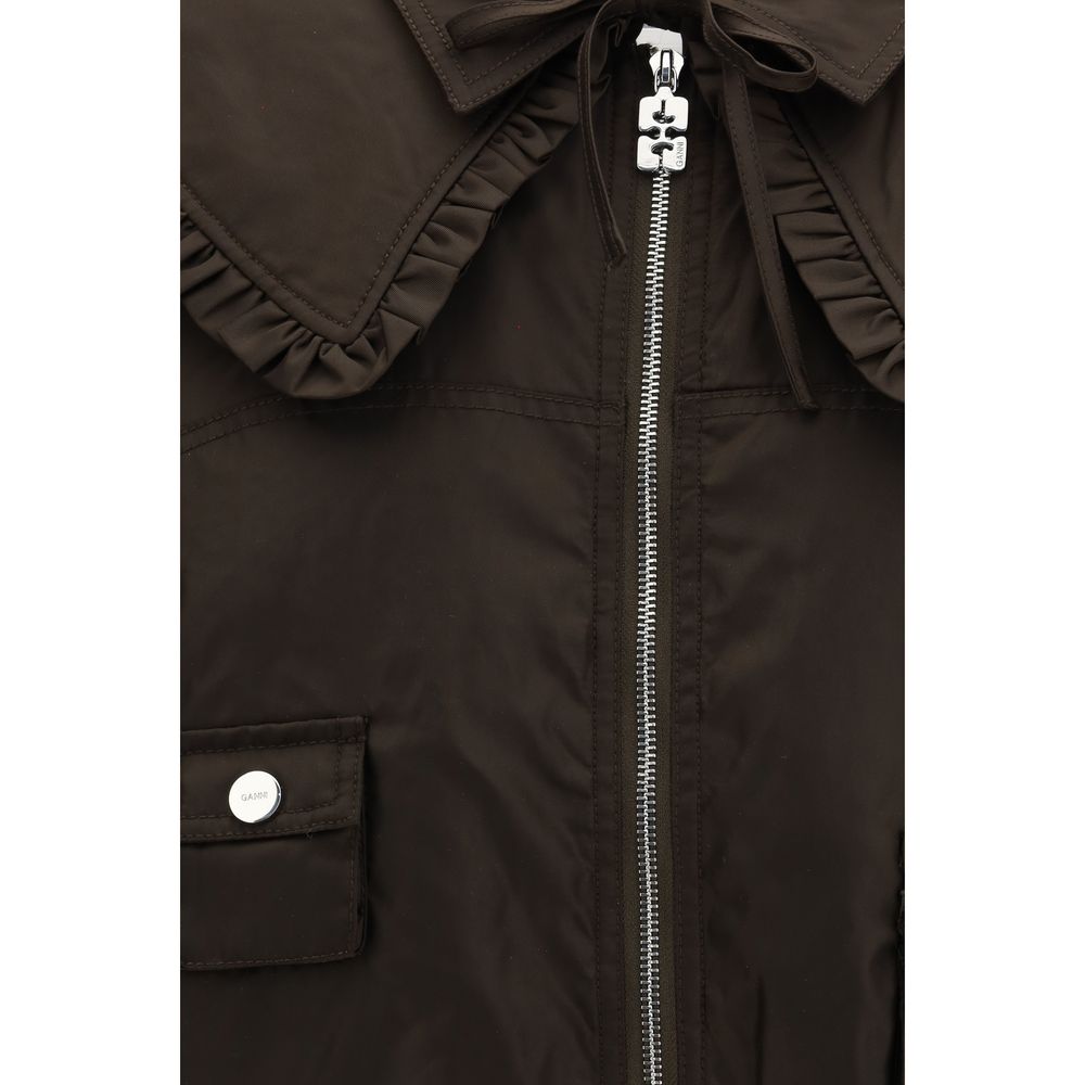 Ganni Polyamide Bomber