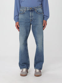 Jeans Golden Goose svasati in cotone blu