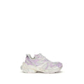 Balenciaga White Polyurethane Athletic Sneakers