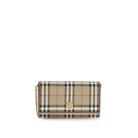 Portafoglio Burberry in polietilene beige