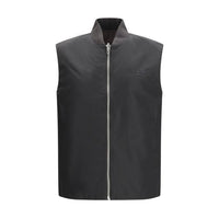 Gilet Diesel in poliammide marrone senza maniche