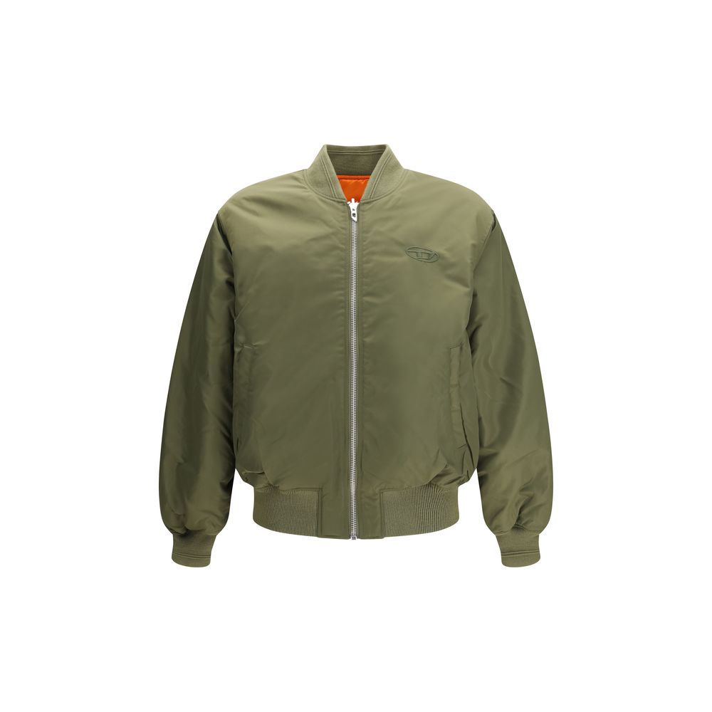 Blouson aviateur bicolore en polyamide Diesel