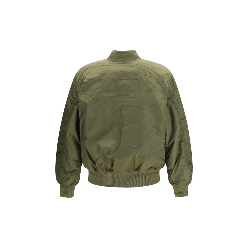 Blouson aviateur bicolore en polyamide Diesel