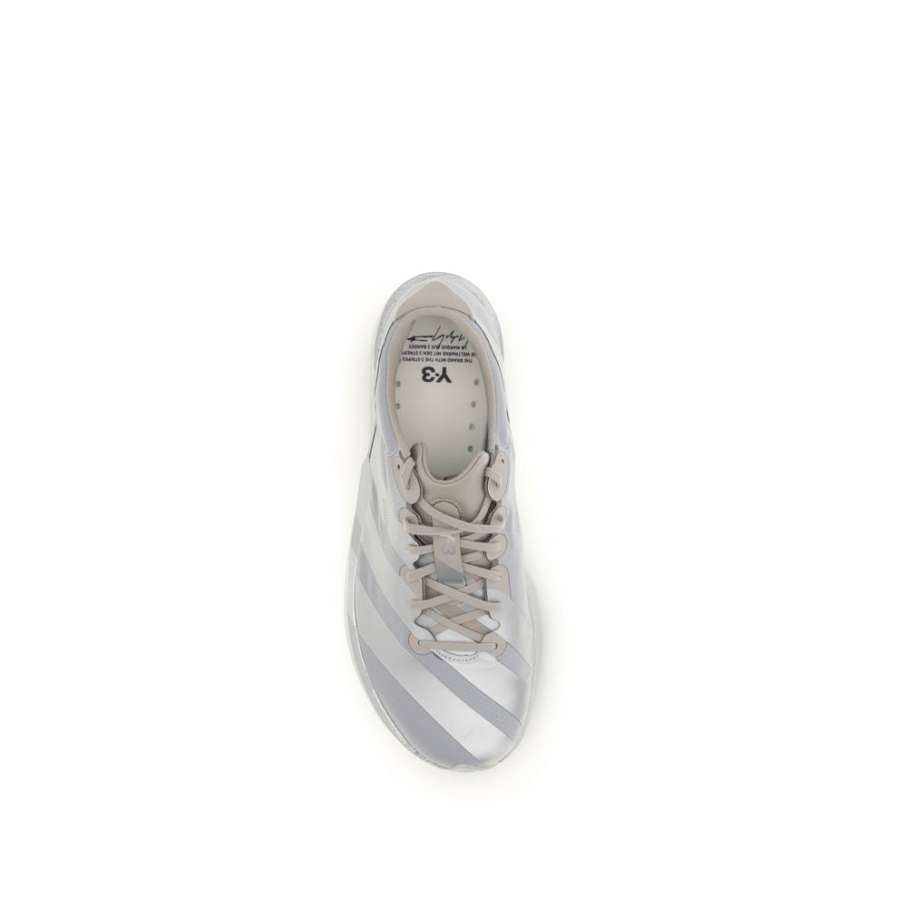 Baskets athlétiques Y-3 en tissu gris