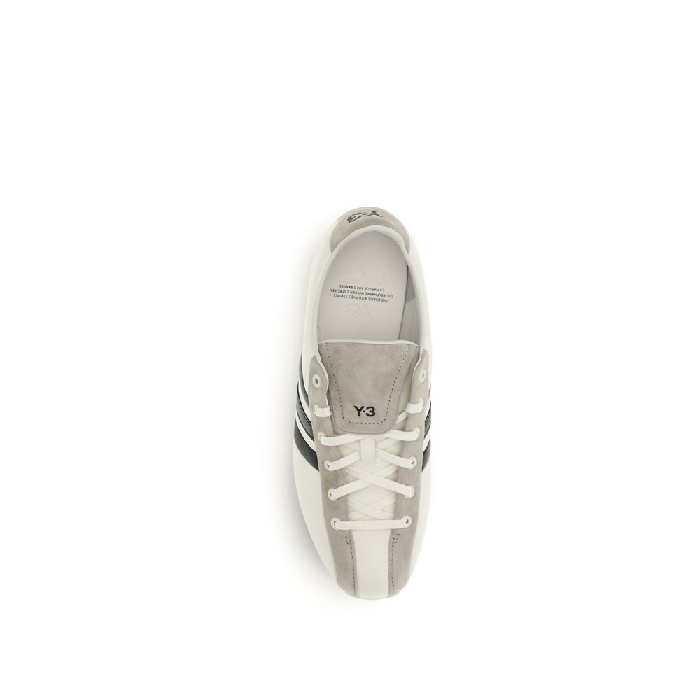 Baskets Y-3 en cuir de veau blanc Bos Taurus