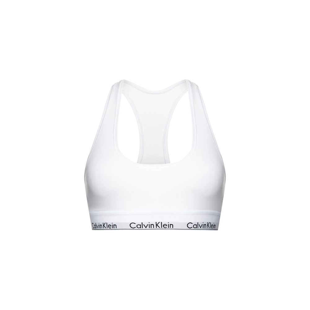 Reggiseno in cotone bianco Calvin Klein Underwear