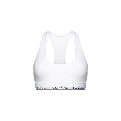 Reggiseno in cotone bianco Calvin Klein Underwear