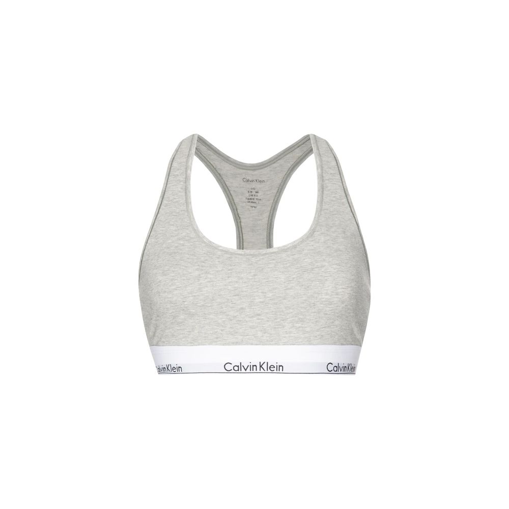 Reggiseno Calvin Klein Underwear in cotone grigio