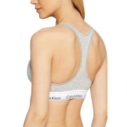 Reggiseno Calvin Klein Underwear in cotone grigio