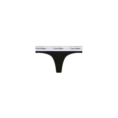 Calvin Klein Underwear Slip di Cotone Nero