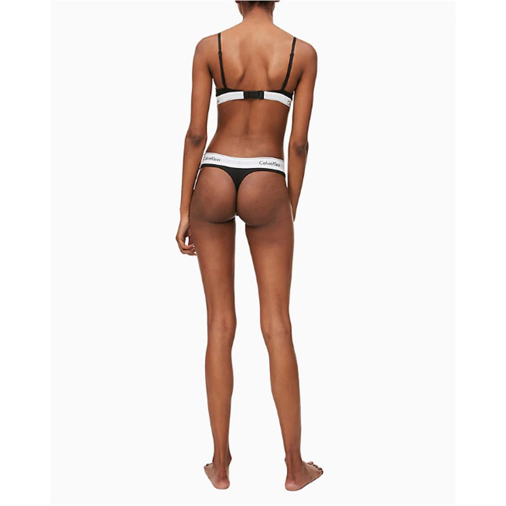 Calvin Klein Underwear Slip di Cotone Nero