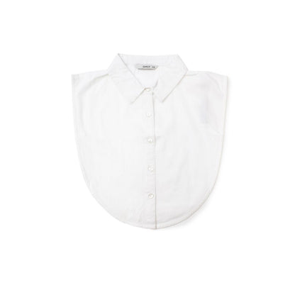 Solo top in cotone bianco