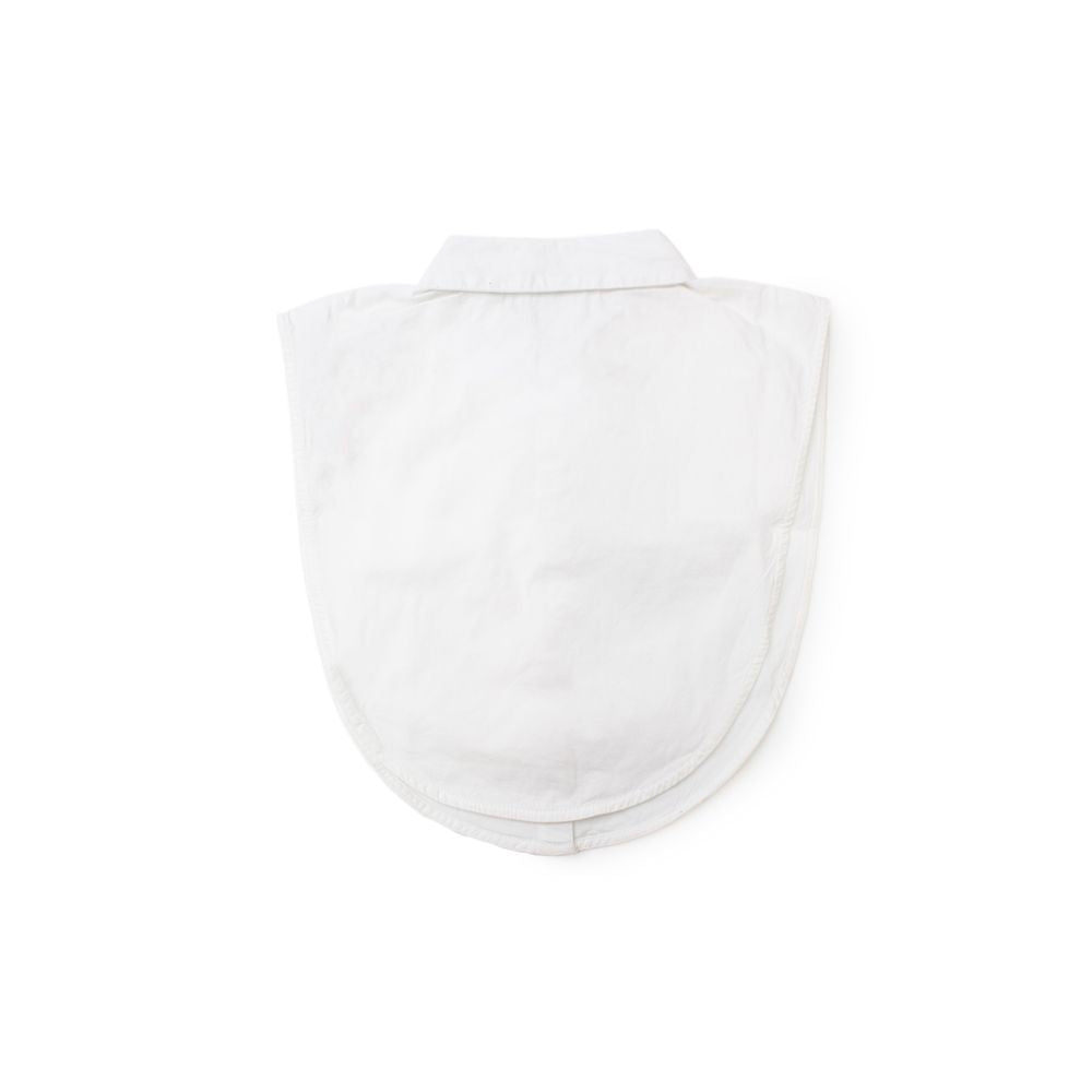 Solo top in cotone bianco