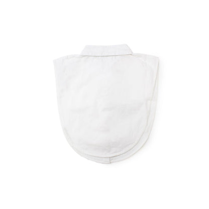 Solo top in cotone bianco