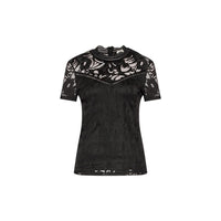 Vila Clothes T-shirt Nera in Poliammide