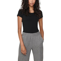 Solo maglietta in cotone nero